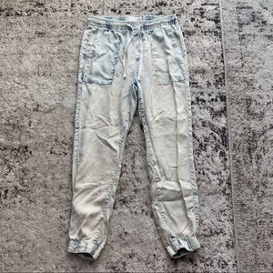 GARAGE Drawstring Acid Wash Joggers